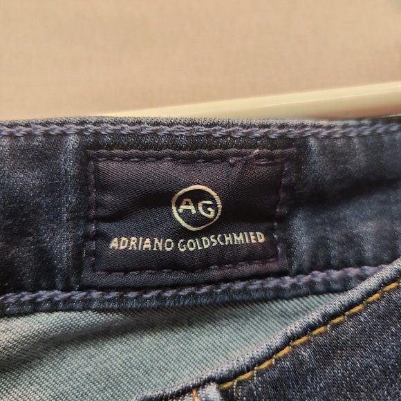 Ag Adriano Goldschmied Women's Skinny Jeans - Dark Blue - Picture 5 of 11